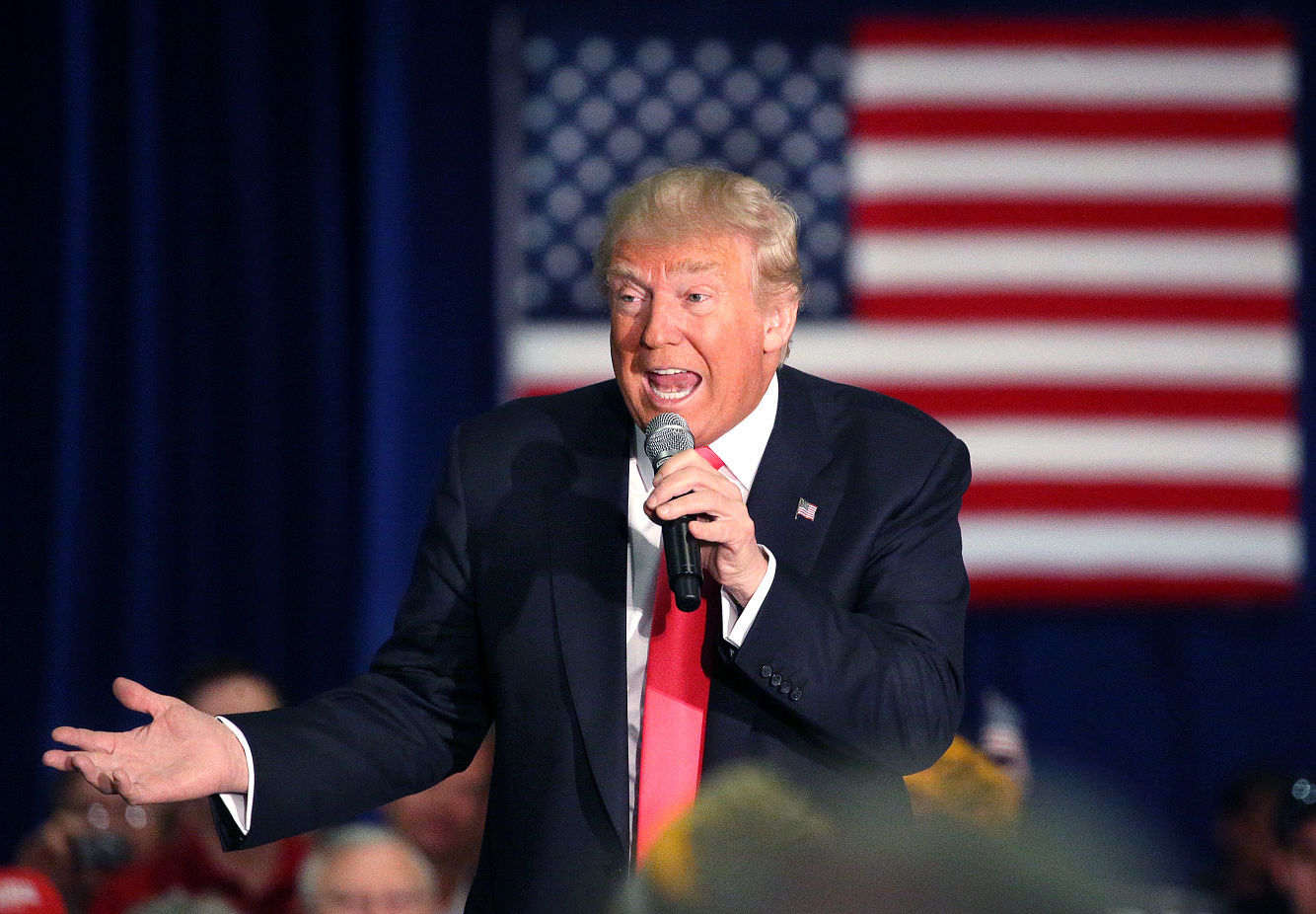 Donald Trump visited the La Crosse Center in 2016